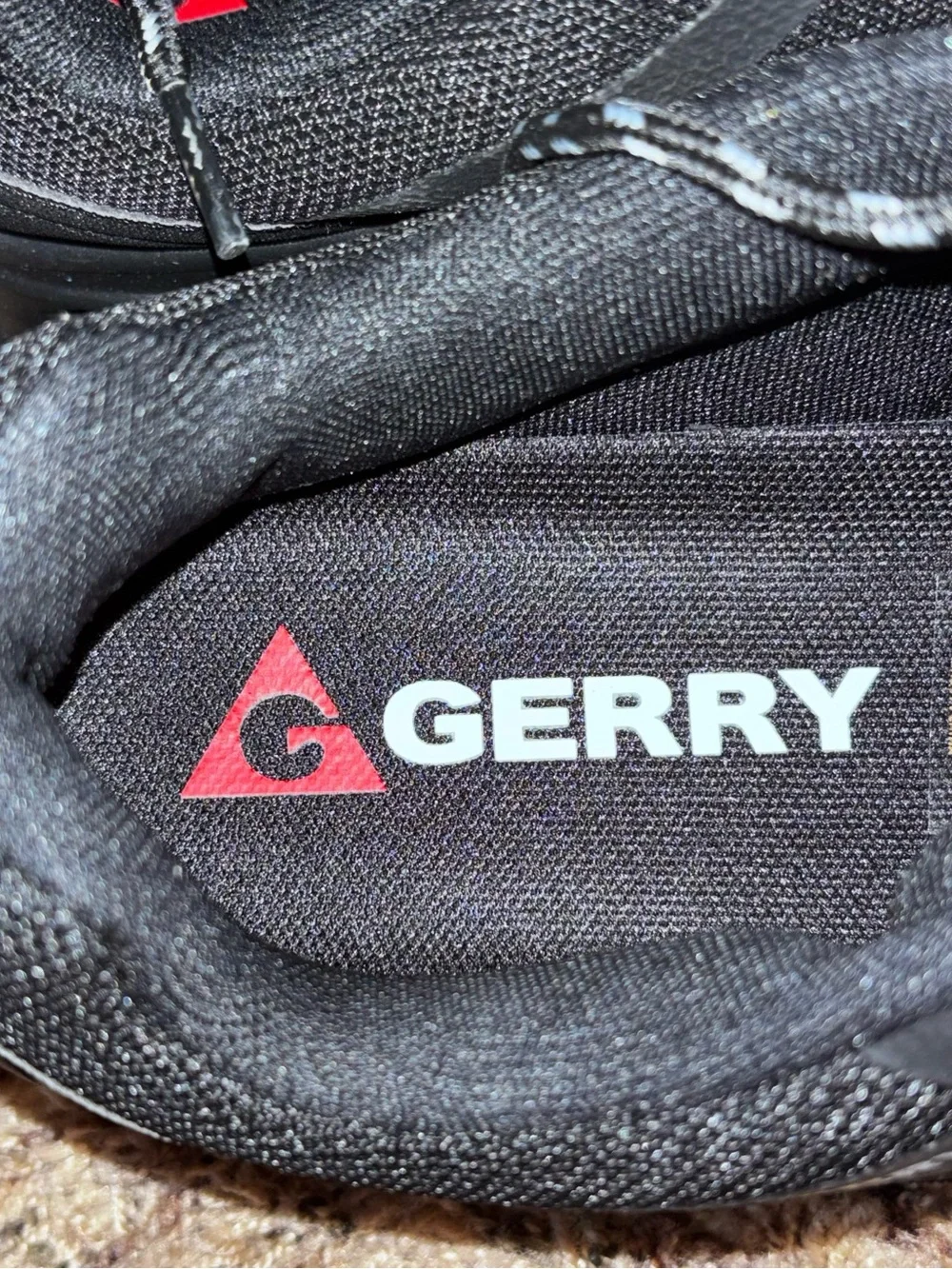 Gerry Speed Trail Shoes Men’s Size 9.5 Black Mesh Hiking Running 1917405